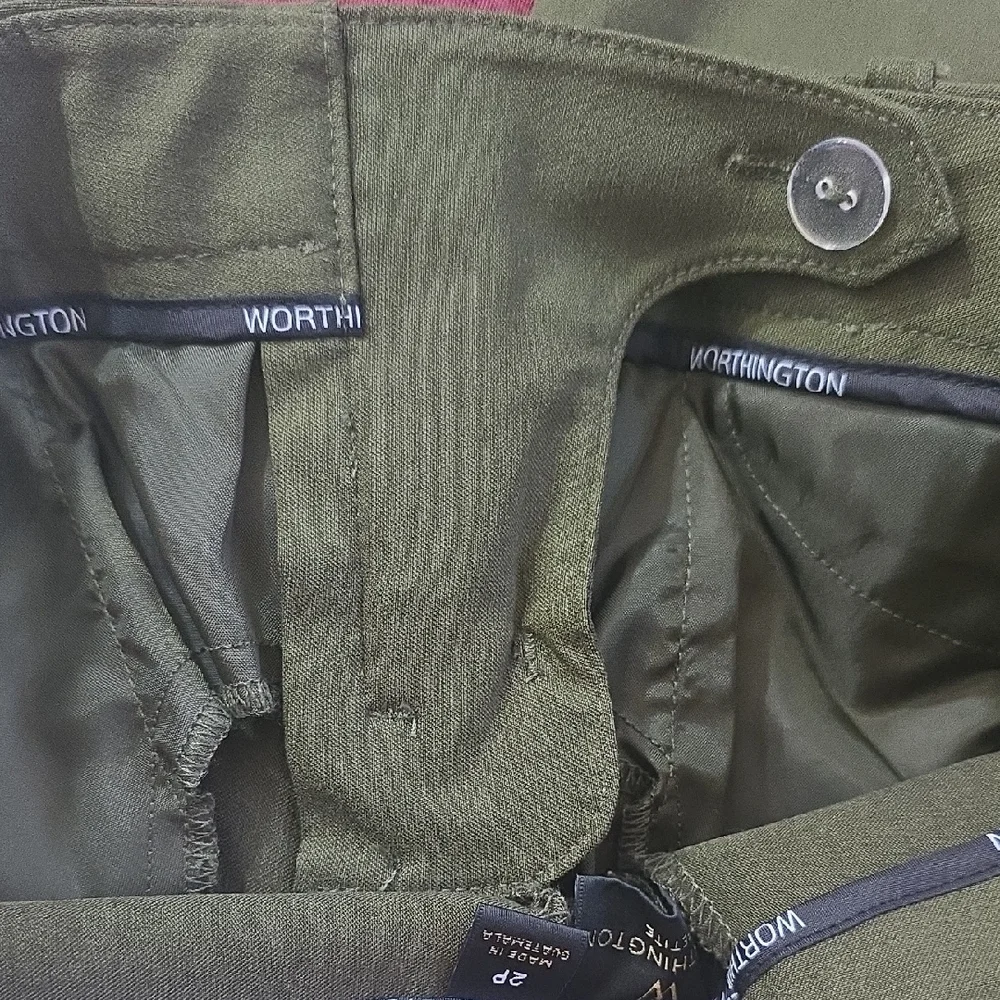 Worthington Olive Ankle Pants‎